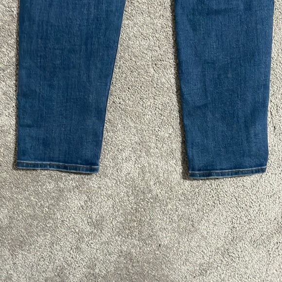 Chicos Jenning Ankle jeans with snaps on the bottom and designer “worn” places - Picture 11 of 11
